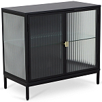 Сервант двухдверный с рифленым стеклом The Keeper варинант исполнения - 1 | Loft Concept в Санкт-петербурге