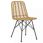 Стул с ротанговым плетением Wicker Stool без подлокотников варинант исполнения - 6 | Loft Concept в Санкт-петербурге
