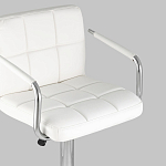 Барный стул с подлокотниками Honory White варинант исполнения - 7 | Loft Concept в Санкт-петербурге