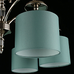 Люстра потолочная Nikoletta с бирюзовым плафоном варинант исполнения - 3 | Loft Concept в Санкт-петербурге