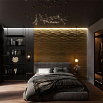 Гипсовая 3D панель с принтографией PM-02 варинант исполнения - 1 | Loft Concept в Санкт-петербурге