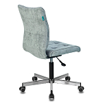 Офисное кресло в серо-голубом велюре Bureaucrats варинант исполнения - 4 | Loft Concept в Санкт-петербурге