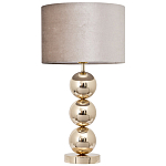 Настольная лампа с основанием в виде золотых сфер Balance Table Lamp Gold варинант исполнения - 1 | Loft Concept в Санкт-петербурге
