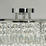 Потолочный светильник круглый с прозрачными подвесками Lunet варинант исполнения - 17 | Loft Concept в Санкт-петербурге