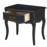 Тумба прикроватная из массива березы с ящиком и состаренным эффектом Vintage варинант исполнения - 3 | Loft Concept в Санкт-петербурге