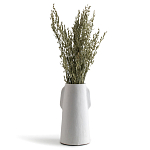 Ваза Serené Ceramic Vase Белая варинант исполнения - 3 | Loft Concept в Санкт-петербурге