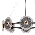 Люстра с плафонами из фактурного двойного стекла Heterochromia варинант исполнения - 6 | Loft Concept в Санкт-петербурге