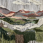  Гобелен Волшебный Лес в зеленых тонах Magic Forest I  варинант исполнения - 1 | Loft Concept в Санкт-петербурге