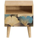 Прикроватная тумба с изображением на ящике Elise Nightstand варинант исполнения - 8 | Loft Concept в Санкт-петербурге