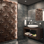 Гипсовая 3D панель с принтографией PM-22 варинант исполнения - 2 | Loft Concept в Санкт-петербурге