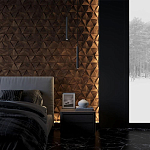 Гипсовая 3D панель с принтографией PM-50 варинант исполнения - 3 | Loft Concept в Санкт-петербурге