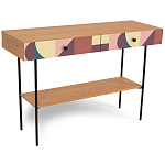 Консоль с принтом на ящиках Elise Console Table варинант исполнения - 16 | Loft Concept в Санкт-петербурге