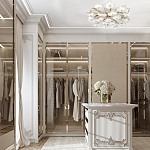 Потолочная люстра круглая ветвистыми бронзовыми элементами и стеклянными рифлеными дисками Textured Glass Chandelier варинант исполнения - 7 | Loft Concept в Санкт-петербурге