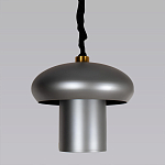 Подвесной светильник с серым металлическим плафоном Capability варинант исполнения - 1 | Loft Concept в Санкт-петербурге