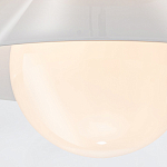 Потолочный светильник в форме конуса с белым шарообразным плафоном Quintiesse варинант исполнения - 3 | Loft Concept в Санкт-петербурге