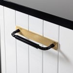 Черно-белый распашной комод Accordo варинант исполнения - 6 | Loft Concept в Санкт-петербурге