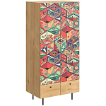 Шкаф с принтом Dominoes варинант исполнения - 1 | Loft Concept в Санкт-петербурге