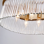 Люстра подвесная овальная со стеклянными трубками Длина 100 см Nembus варинант исполнения - 5 | Loft Concept в Санкт-петербурге