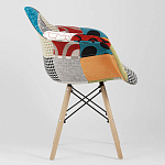 Стул с обивкой в стиле Patchwork варинант исполнения - 3 | Loft Concept в Санкт-петербурге