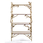 Стеллаж металлический с птичками Primavera варинант исполнения - 1 | Loft Concept в Санкт-петербурге