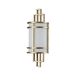 Бра с геометрическим каркасом и матовым белым цилиндрическим плафоном Feiss варинант исполнения - 1 | Loft Concept в Санкт-петербурге