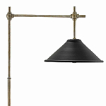 Торшер с черным абажуром в форме конуса Сoncord варинант исполнения - 1 | Loft Concept в Санкт-петербурге