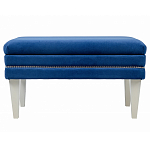 Мягкая банкетка с зоной для хранения Casket Blue варинант исполнения - 1 | Loft Concept в Санкт-петербурге