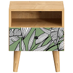 Прикроватная тумба с изображением на ящике Elise Nightstand варинант исполнения - 18 | Loft Concept в Санкт-петербурге