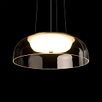 Подвесной светильник  с плоским прозрачным стеклянным плафоном Grada Light варинант исполнения - 8 | Loft Concept в Санкт-петербурге