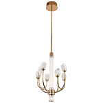 Люстра с декором в виде кристаллов из хрусталя Kenneth Crystal Stone Chandelier 8 варинант исполнения - 2 | Loft Concept в Санкт-петербурге