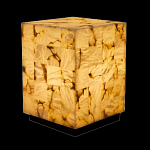 Торшер прямоугольный из натурального камня Calcite Geometry варинант исполнения - 5 | Loft Concept в Санкт-петербурге