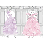 Megan Hess. Elegance варинант исполнения - 2 | Loft Concept в Санкт-петербурге