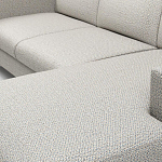 Мебельная ткань Шенилл серо-голубой цвет 142 см T4-47 варинант исполнения - 12 | Loft Concept в Санкт-петербурге