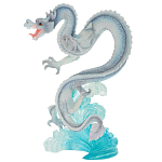Декоративная статуэтка Дракон White Blue Water Dragon Statuette варинант исполнения - 1 | Loft Concept в Санкт-петербурге