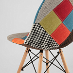 Стул с обивкой в технике пэчворк DSW варинант исполнения - 6 | Loft Concept в Санкт-петербурге