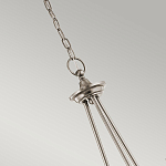 Люстра с прозрачными плафонами из пузырчатого стекла Kichler варинант исполнения - 8 | Loft Concept в Санкт-петербурге