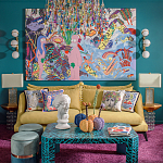 Homer Simpson in Paradise картина акрил на холсте варинант исполнения - 1 | Loft Concept в Санкт-петербурге