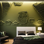 Барельеф OWLS варинант исполнения - 2 | Loft Concept в Санкт-петербурге