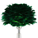 Настольная лампа с перьями Plumage Green Table Lamp варинант исполнения - 2 | Loft Concept в Санкт-петербурге