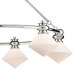 Люстра с ромбовидными плафонами Pointed Diamond Shade варинант исполнения - 1 | Loft Concept в Санкт-петербурге