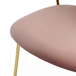 Стул Singer Chair без подлокотников Розовый Велюр варинант исполнения - 6 | Loft Concept в Санкт-петербурге