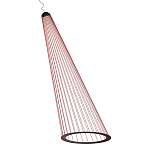 Подвесной светильник из металла Rays of Light варинант исполнения - 1 | Loft Concept в Санкт-петербурге