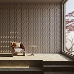 Гипсовая 3D Панель FERRUM варинант исполнения - 1 | Loft Concept в Санкт-петербурге