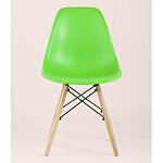 Пластиковый стул на ножках из массива бука Eames Light Green варинант исполнения - 4 | Loft Concept в Санкт-петербурге