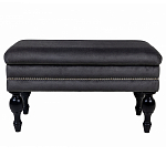 Мягкая банкетка с зоной для хранения Casket Dark Grey варинант исполнения - 1 | Loft Concept в Санкт-петербурге