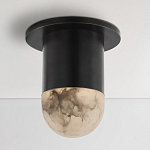 Потолочный светильник светодиодный с плафоном из натурального камня Purgatory варинант исполнения - 1 | Loft Concept в Санкт-петербурге