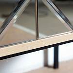 Шкаф с 2-мя зеркальными дверцами Serena Mirror Cabinet варинант исполнения - 5 | Loft Concept в Санкт-петербурге