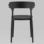 Черный стул из прочного PP-пластика JORIS варинант исполнения - 3 | Loft Concept в Санкт-петербурге