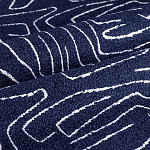 Мебельная ткань Букле синий цвет 140 см T3-8 варинант исполнения - 1 | Loft Concept в Санкт-петербурге