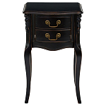 Тумба прикроватная из массива березы с 2-мя ящиками в стиле прованс Vintage варинант исполнения - 1 | Loft Concept в Санкт-петербурге